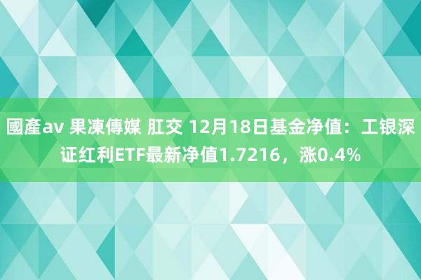國產av 果凍傳媒 肛交 12月18日基金净值：工银深证红利ETF最新净值1.7216，涨0.4%