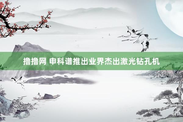 撸撸网 申科谱推出业界杰出激光钻孔机