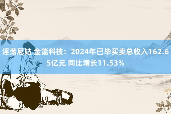 淫荡尼姑 金能科技：2024年已毕买卖总收入162.65亿元 同比增长11.53%