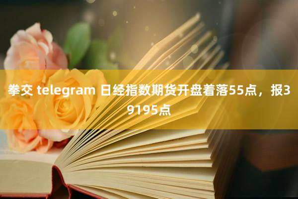 拳交 telegram 日经指数期货开盘着落55点，报39195点