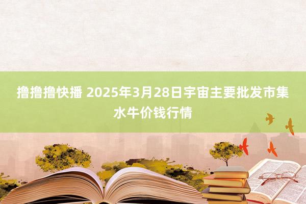 撸撸撸快播 2025年3月28日宇宙主要批发市集水牛价钱行情