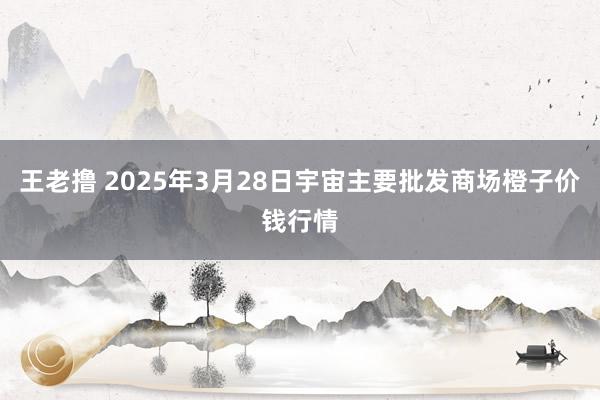 王老撸 2025年3月28日宇宙主要批发商场橙子价钱行情